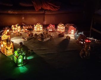 Christmas Village Collection Lot