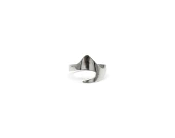 Wave ring, Sterling Silver