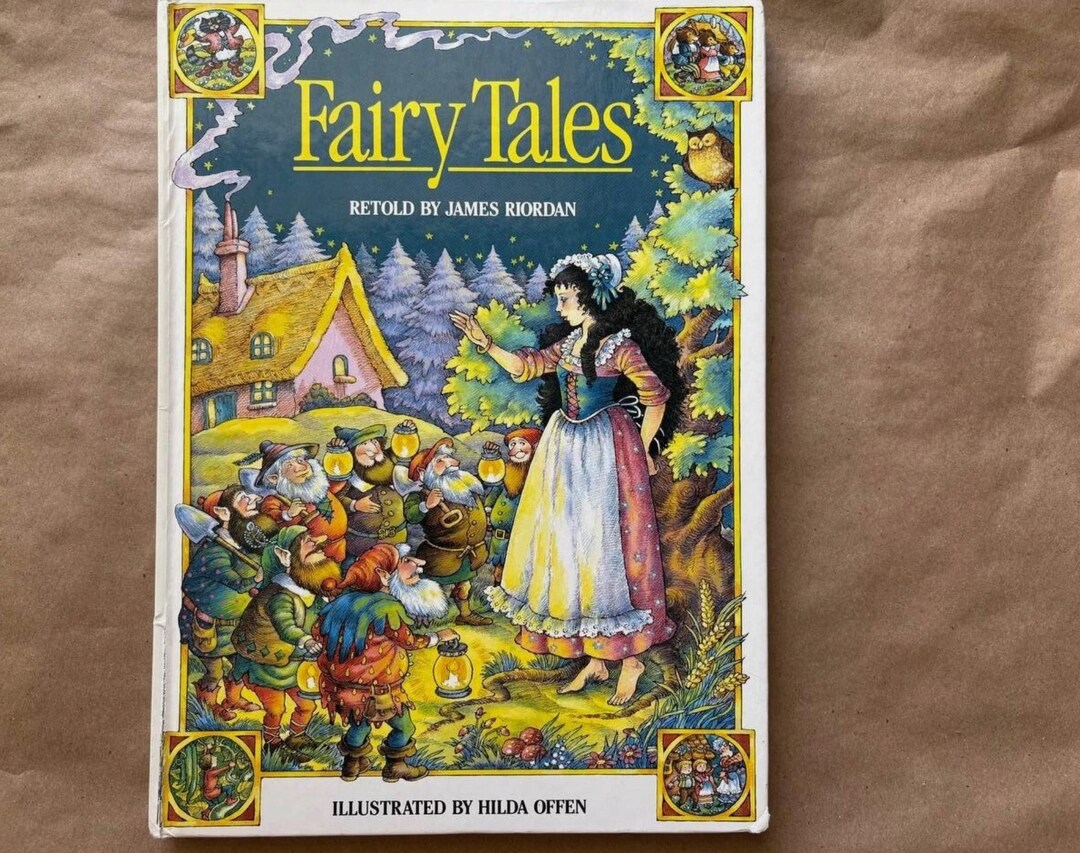 Vintage Fairy Tales Retold by James Riordan, Hardcover Children's Book ...
