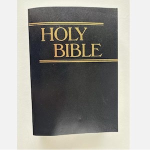 The Holy Bible, King James Version, Extra Large Print, Vintage Bible, Old Bible