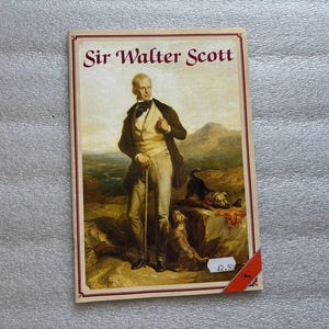 Vintage Brochure on Sir Walter Scott 1985 Booklet with Photographs, English History