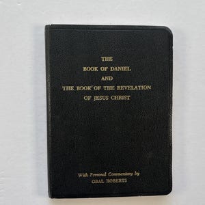The Book of Daniel, Oral Roberts, Hardcover, Vintage 60s Christian Literature, Christian History, Spirituality, Biblical Studies
