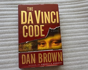 The Da Vinci Code by Dan Brown, 2003 First Edition, Hardcover, Very Good