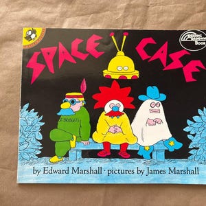Vintage Children&#39;s Book, Space Case (Reading Rainbow) - Softcover, Classic Children&#39;s Book