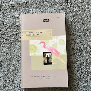 The Living Thoughts of Kierkegaard, New York Review Books Number 6, Philosophy Book
