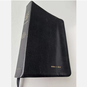Biblia Santa Antigua, Nueva Scofield, Edición de Letras Rojas, Biblia Retro de 1967, Hallazgo Raro