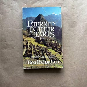 Vintage Theology Book, Eternity in Their Hearts Revised by Don Richardson 1984, Religious Book, Christian Literature
