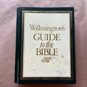 Vintage Bible Guide, Willmigton's Guide to the Bible First Printing 1981, Theology Book, Religious Book
