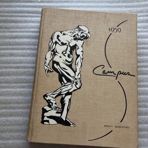 1959 Emory University Yearbook, Vintage College Yearbook, Georgia University Yearbook, Antique Yearbook
