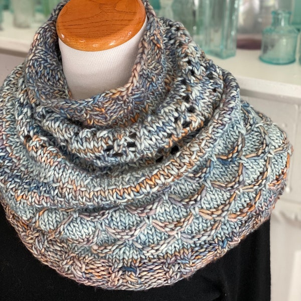 Knitting Pattern Aquinnah Cowl