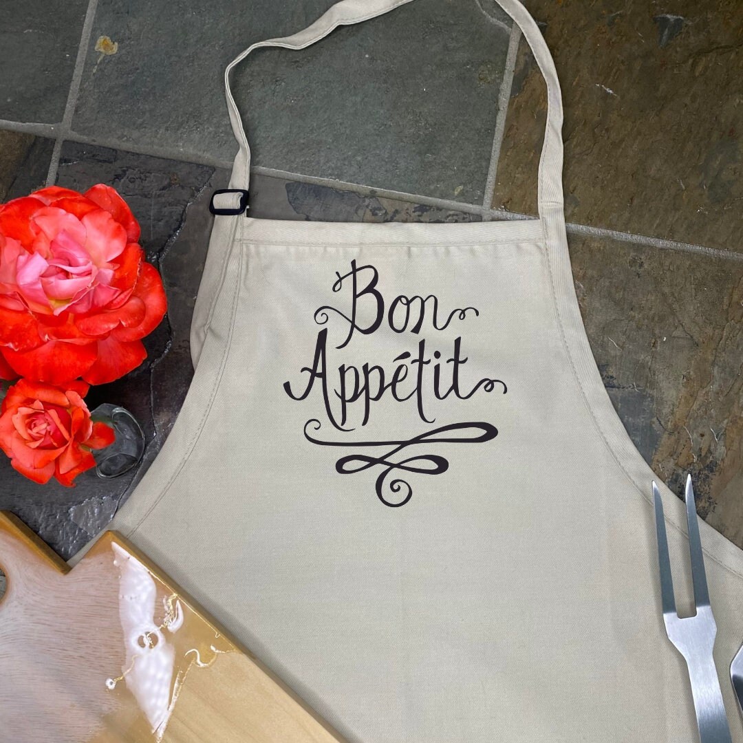 Bon 2024 appetit aprons