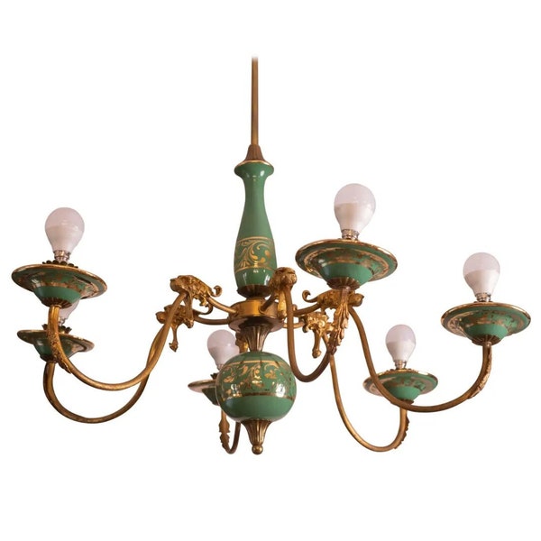 Terracotta Chandelier Etsy