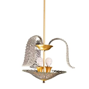 Vintage Liberty Pendant Light by Barovier & Toso, 1950
