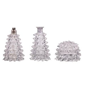 Set of 3 Ercole Barovier Rostrato Murano Italian Glass Vase for Barovier & Toso