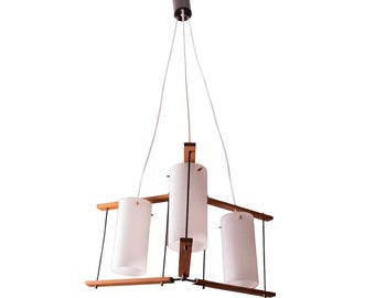 Italian Mid-Century Chandelier by Stilnovo, 1970s