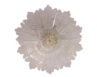 Palmetta, Italian Murano Glass Ceiling Light or Flush Mount, 1970s