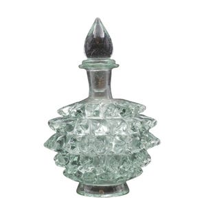 Rare Green Ercole Barovier Rostrato Murano Glass Vase for Barovier & Toso