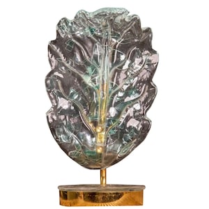 Murano Blue Glass Table Lamp, 1970