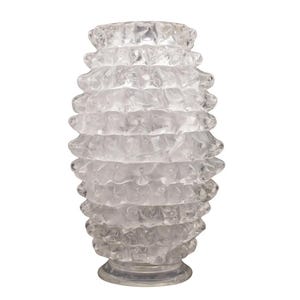 Ercole Barovier Rostrato Murano Italian Glass Vase for Barovier & Toso, 1940s