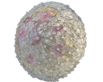 Murano Glass Ceiling Flower by Seguso for Venini