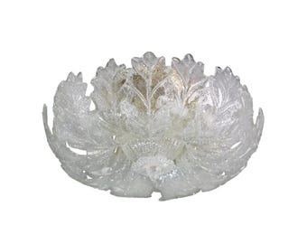 Verona, plafonnier ou applique de luxe en verre de Murano italien, années 1980