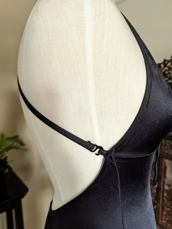 Vintage 1970s Black Swimsuit - image 3