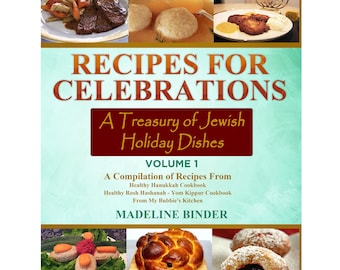 Jewish Holiday Cookbook: Traditional & Modern Kosher Recipes (Digital Download)