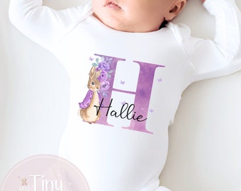 Personalised Baby Sleepsuit, New Baby Sleepsuit, Coming Home Outfit, Baby Shower Gift, New Baby Babygrow, New Baby Gift