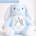 Personalised New Baby soft Toy, New Birth Gift, New baby gift, Newborn Gift, Baby Keepsake, Baby shower gift, Birth stats, Teddy, Bunny product logo
