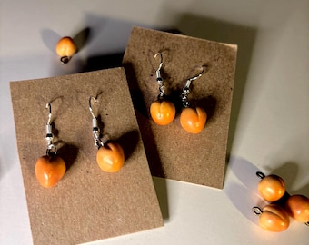 Fruit Earrings-Peach