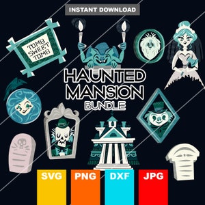 Haunted Mansion inspiriert Vektor geschnitten Dateien, Haunted Mansion svg-Datei, Haunted Mansion Schnittdatei, SVG-Datei, Cricut svg