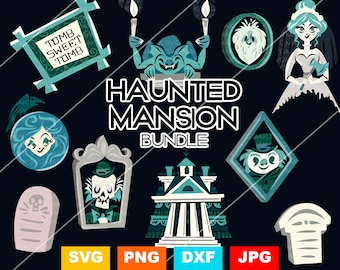 Haunted Mansion inspiriert Vektor geschnitten Dateien, Haunted Mansion svg-Datei, Haunted Mansion Schnittdatei, SVG-Datei, Cricut svg