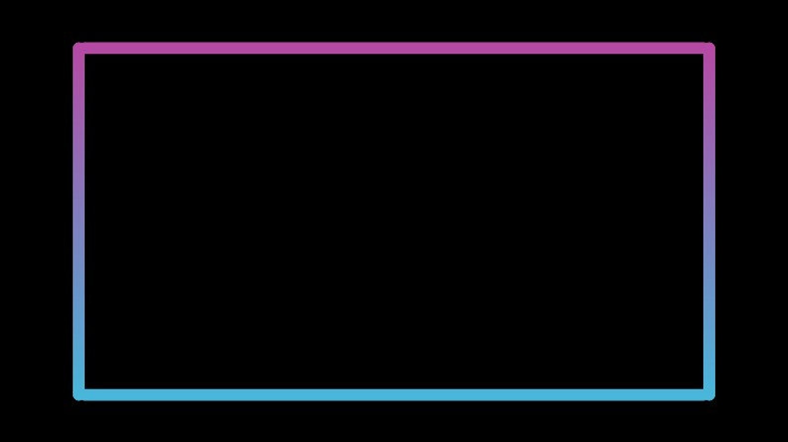 Minimalist Gradient Animated cam Borders/facecam Overlays Etsy