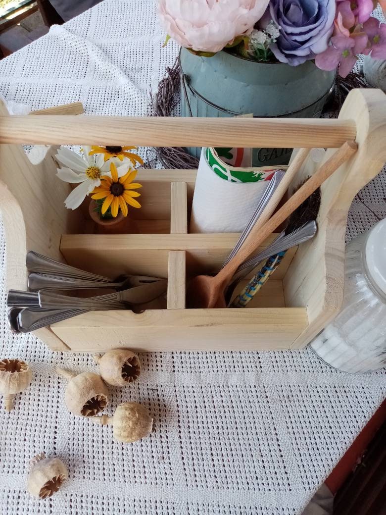 Rustic Wood Tool Box, Wedding Tool Box,garden Tool Box, Farmhouse Decor