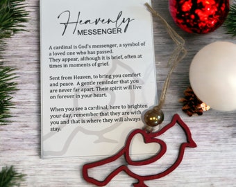 Heavenly Messenger Cardinal Ornament