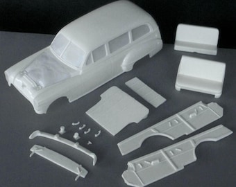 1950 Oldsmobile Wagon Resin Conversion Kit for 1/25 Revell 1950 Olds coupe kits