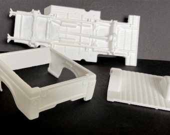 1960 Ford F-100 Short Bed Resin Conversion kit — uses 1/25 scale AMT 1960 Ford model truck kit for donor (Donor kit not included)