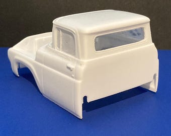 1960 Ford F-100 Small Rear Window Resin Conversion kit — uses 1/25 scale AMT 1960 Ford model truck kit for donor (Donor kit not included)