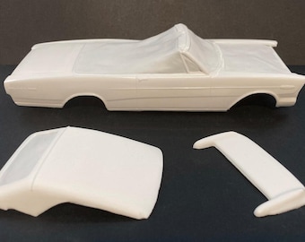1966 Ford Galaxie Convertible Resin Conversion Kit for 1/25 AMT Galaxie Hard Top Kits