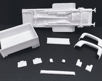 1960 Ford F-100 Flareside Step Side Resin Conversion Kit AMT 1960 Ford F100 kits