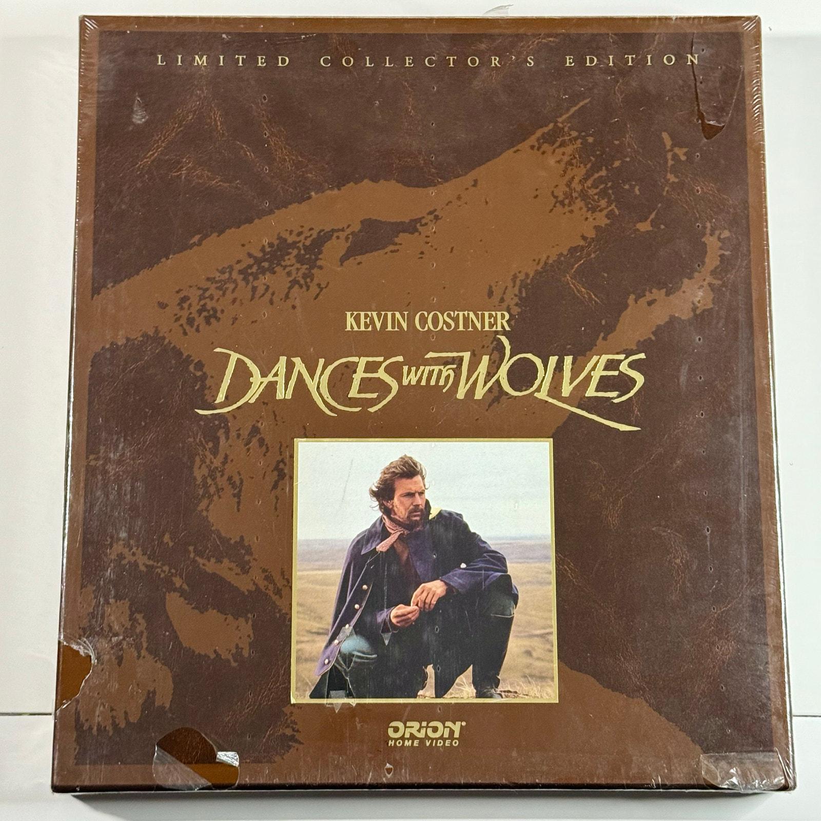 Dances With Wolves Laserdisc Box Set Sealed Limited Collector