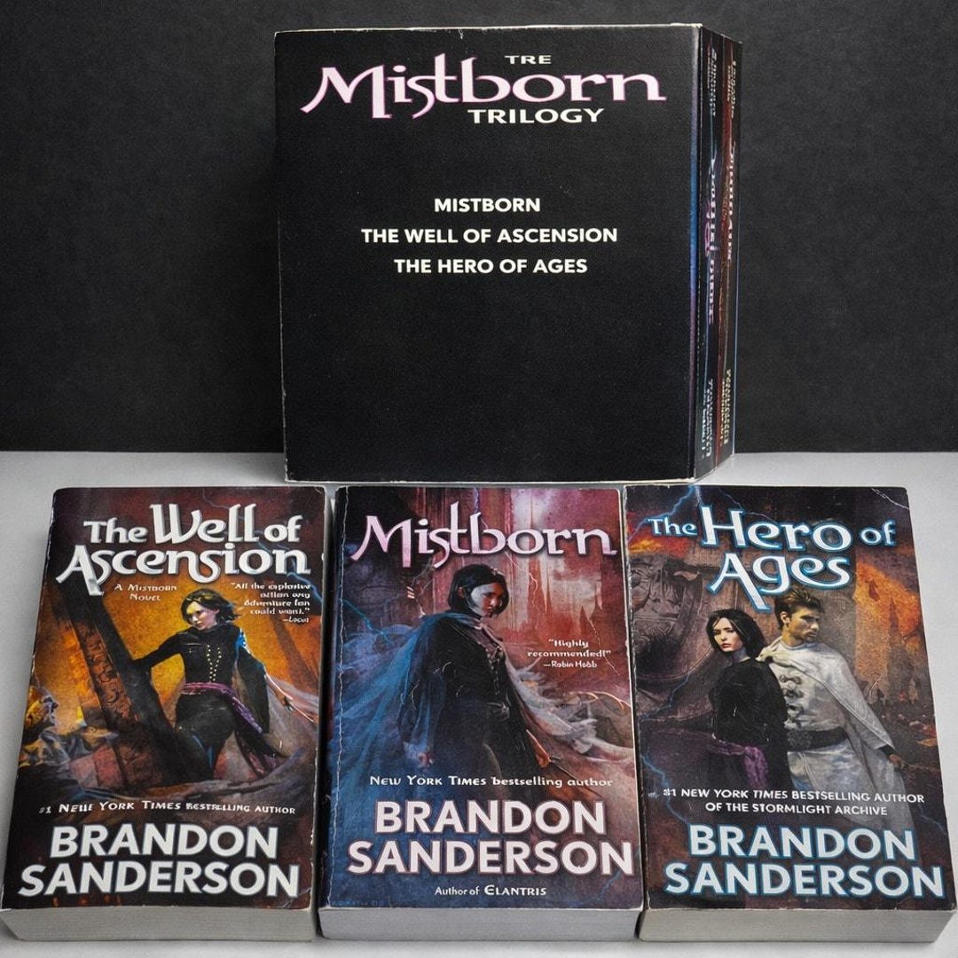 Mistborn Trilogy Boxed Set (mistborn, the Hero of Ages, & the Well of ...