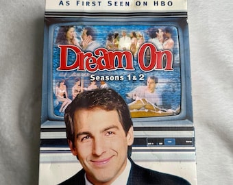 Dream On Seasons 1 & 2 DVD Complete HBO Comedy Series 5-Disc Box Set Uncut!!