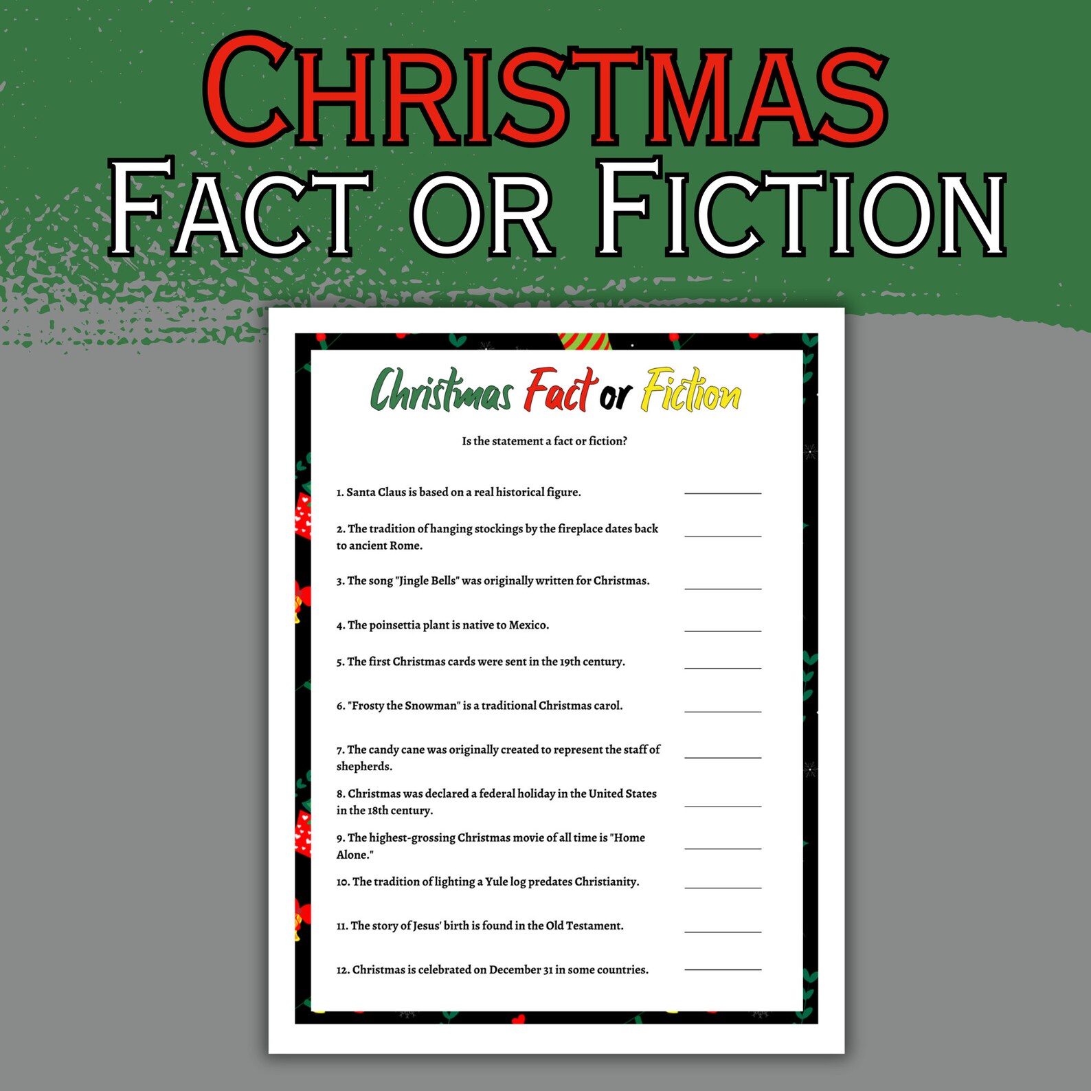 Christmas Trivia Christmas Trivia Bible Christmas Bible Trivia