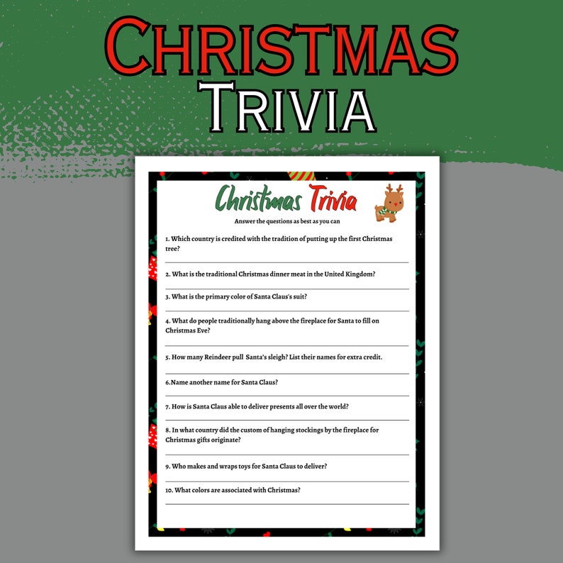 Christmas Trivia| Christmas Trivia Bible| Christmas Bible Trivia ...