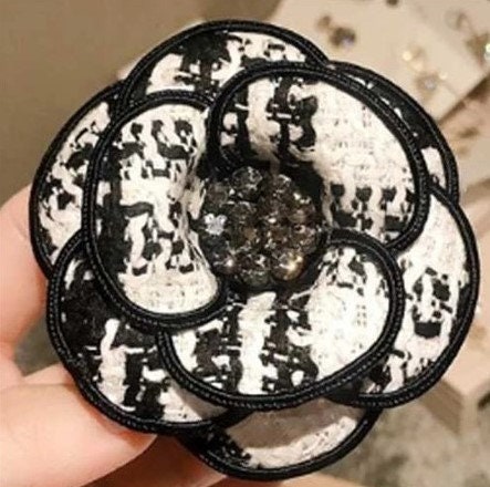 Camellia Designer Brand Luxury Brooch Coat & Clothes, Buttons Brooch Pins Badge Scarf Hat ...
