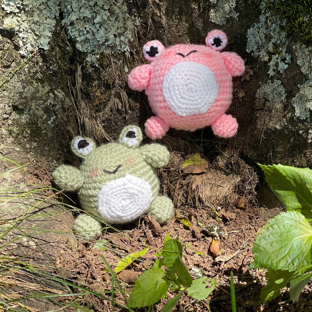 Frog Plushies Frog Couple Stuffed Animal Soft Cute Frogs Amigurumi Frog