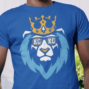 Kansas City Baseball T-Shirt Royals Gift for Friend Shirt KC Crown T Shirt Royals Gift Kauffman Game Day Tshirt Royals Crowned Slugger Shirt