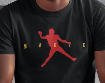 Koszulka piłkarska Kansas City Koszulka piłkarska KC Chiefs Męska koszulka Chiefs Prezent dla kibica KC Kingdom Koszulka Magic Lover Koszulka Retro Mahomes