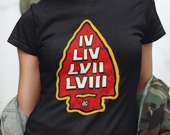 Chiefs Super Victory Arrowhead T-Shirt, Kansas City Football Gift Tee
